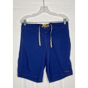 Patagonia Mens‎ Light & Variable 9" Boardshorts Blue Orange 30